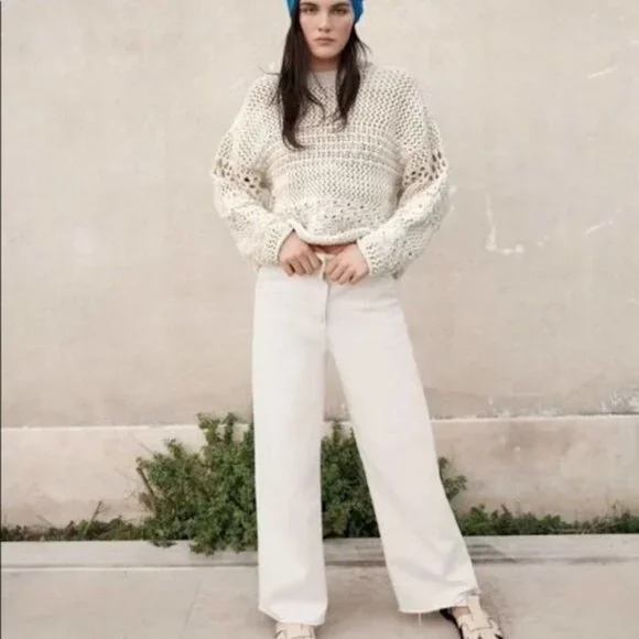 Zara | Jeans | Zara Zw The Alma Wide Leg Jeans Size 2 | Poshmark